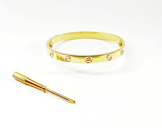 Fermée Bracelet Gold